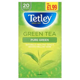 Tetley Pure Green 20 Green Tea 40g (Case of 4)  Adomoo